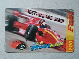 T-572 - SERBIA, Telecard, Télécarte, Phonecard, Halo Kartica, Formula 1 - Jugoslavia