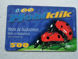 T-573 - SERBIA, Telecard, Télécarte, Phonecard, Halo Kartica , Ladybug - Jugoslawien