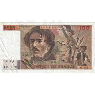 France, 100 Francs, Delacroix, 1993, M.231, TTB+, Fayette:69bis.8, KM:154g - 100 F 1978-1995 ''Delacroix''