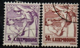 LUXEMBOURG 1925 O - Oblitérés