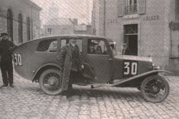 Jousset M1 Berline  - Pilotes: Léon Molon/Lucien Molon - Concurrents Francaises Le Mans 1926  -  15x10cms PHOTO - Le Mans