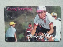 T-577 - GERMANY, Telecard, Télécarte, Phonecard, BICYCLE, BIKE, CYCLING, TOTSCHNIG GEORG - Sonstige & Ohne Zuordnung