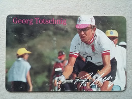 T-578 - GERMANY, Telecard, Télécarte, Phonecard, BICYCLE, BIKE, CYCLING, TOTSCHNIG GEORG - Otros & Sin Clasificación