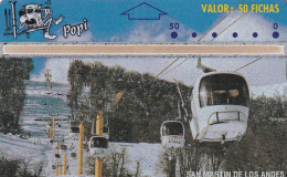 ARGENTINA(L&G) - San Martin De Los Andes/Cable Railway, POPI Telecard(PO 16), CN : 407E, Tirage 10000, Mint - Argentina