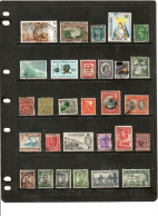 BRITISH COMMONWEALTH---Collection Of USED DL-1334 - Collections (sans Albums)