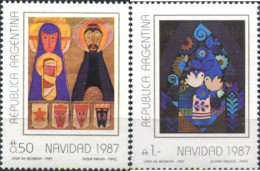 283678 MNH ARGENTINA 1987 NAVIDAD - Unused Stamps