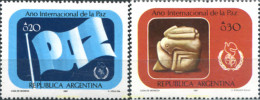 283658 MNH ARGENTINA 1987 AÑO INTERNACIONAL DE LA PAZ - Unused Stamps