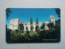T-587 - CYPRUS Telecard, Télécarte, Phonecard,  - Bellapais Manastiri, MONASTERY - Cyprus