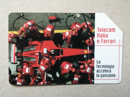 T-587 - ITALY Telecard, Télécarte, Phonecard, - FERRARI - FORMULA 1 - F1 - Autres & Non Classés