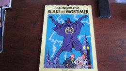 BLAKE ET MORTIMER CALENDRIER GRAND FORMAT 2010   JACOBS - Blake & Mortimer