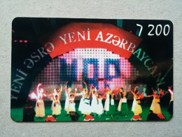 T-588 - AZERBAIJAN, Telecard, Télécarte, Phonecard, NATIONAL FOLKLORE - Azerbeidzjan