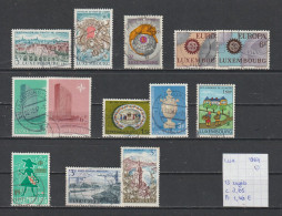 (TJ) Luxembourg 1967 - 13 Zegels (gest./obl./used) - Gebruikt