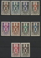 GHADAMES N° 1 à 8 + Poste Aérienne N° 1 + 2 Cote 136 € Neufs Sans Charnière ** (MNH) Voir Description - Ungebraucht