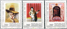 283642 MNH ARGENTINA 1985 50 ANIVERSARIO DE LA MUERTE DE CARLOS GARDEL - Nuevos