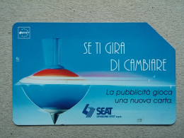 T-598 - ITALY Telecard, Télécarte, Phonecard - Autres & Non Classés