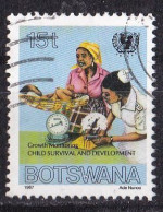 Botswana Marke Von 1987 O/used (A2-48) - Botswana (1966-...)