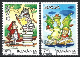 Romania 2010. Scott #5166-7 (U) Europa, Children's Book Illustrations  *Complete Set* - Gebruikt