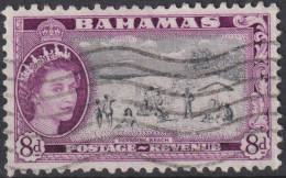 1954 Bahamas-Kronenkolonie ° Mi:BS 171, Sn:BS 166, Yt:BS 155, Paradise Beach, Queen Elizabeth II - 1859-1963 Crown Colony