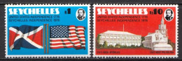 Seychelles MNH Set - Onafhankelijkheid USA