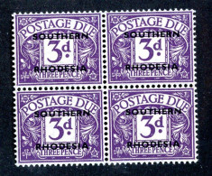 7894 BCX 1951 Southern Rhodesia Scott #J4 MNH** (offers Welcome) - Zuid-Rhodesië (...-1964)