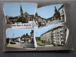 CP 76  Multivues NOTRE DAME DE BONDEVILLE Prés Maromme -l'église, Rue De Dieppe, Immeuble Canadien, Entrée De Bondeville - Maromme