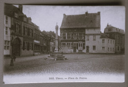 THEUX - Place Du Perron 1933 - Café Restaurant - Theux