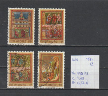 (TJ) Luxembourg 1971 - YT 770/73 Zegels (gest./obl./used) - Used Stamps
