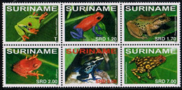 Suriname 2007 Frogs, Kikkers MNH/**/Postfris  - Suriname