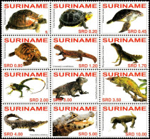Suriname 2007 Crocodiles, Reptiles, Turtles MNH/**/Postfris  - Suriname