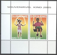 Suriname 2005 Kind, Chrismas, Noël Block MNH/**/Postfris, ZBL  - Suriname