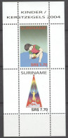 Suriname 2004 Kind Christmas Blokje MNH/**/Postfris ZBL 1295  - Suriname