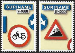 Suriname 2003 Traffic Signs, Verkeersborden MNH/**/Postfris ZBL 1193/1213 - Suriname