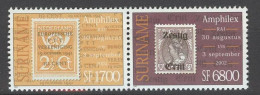 Suriname 2002 Amphilex MNH/**/Postfris ZBL1167/1168 - Suriname