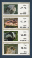 EIRE Ireland Irlande, **, Yv D 57, 38, 59, 60, Mi ATM 57 à 60, SG M 53a, Faune, - Neufs