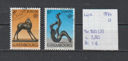 (TJ) Luxembourg 1974 - YT 832/33 (gest./obl./used) - Oblitérés