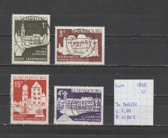 (TJ) Luxembourg 1975 - YT 849/52 (gest./obl./used) - Oblitérés