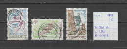 (TJ) Luxembourg 1975 - YT 861/63 (gest./obl./used) - Oblitérés