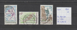 (TJ) Luxembourg 1975 - YT 861/63 (gest./obl./used) - Usati