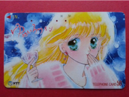 JEUNE FILLE BLONDE AVEC VERRE See Scan NTT (CN0621bis Manga - Stripverhalen