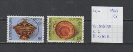 (TJ) Luxembourg 1976 - YT 878/79 (gest./obl./used) - Oblitérés