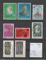 (TJ) Luxembourg 1976 - 8 Zegels (gest./obl./used) - Used Stamps