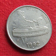 India 50 Paise 1992 B KM# 69 *VT Bombay Inde Indien Indies Paisa - Inde