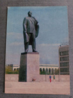 Soviet Architecture - KAZAKHSTAN. Zelinograd (now Astana Capital) - Lenin Monument. 1976 Postcard - Kazajstán