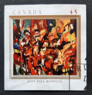 Canada 1998  USED Sc 1743    45c  The Automatistes, Jean-Paul Riopelle - Gebruikt
