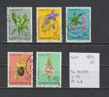 (TJ) Luxembourg 1977 - YT 907/11 (gest./obl./used) - Oblitérés