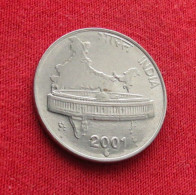 India 50 Paise 2001 N KM# 69 *VT Noida Inde Indien Indies Indie - Inde