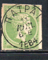 GREECE GRECIA HELLAS 1861 1882 HERMES MERCURY MERCURIO LEPTA 5l USED USATO OBLITERE' - Gebraucht