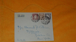 ENVELOPPE ANCIENNE DE 1948 ?../ CACHETS BAILE ATHA CLIATH POUR NEW YORK..+ TIMBRES X3 DONT SWORD OF LIGHT - Storia Postale