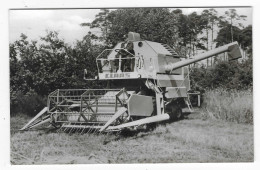 CPSM PUB PUBLICITAIRE SELBSTFAHRENDER MÄHDRESCHER CLAAS - PROTECTOR, MOISSONNEUSE BATTEUSE - Tractors