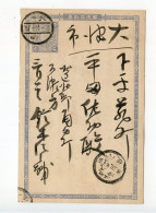 Japan 1904 Used 1 1/2 Sen Imperial Crest Postal Card - Cartes Postales
